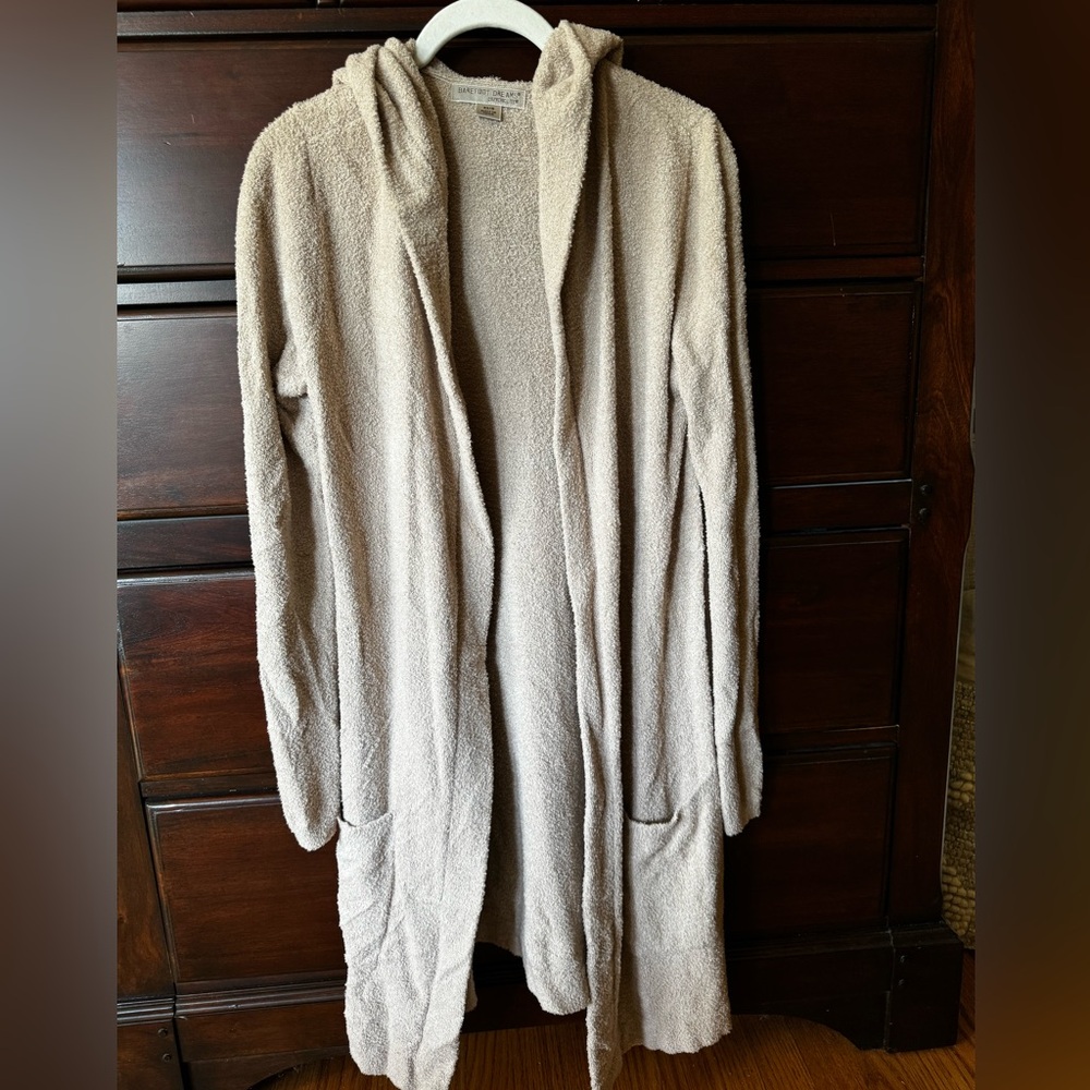 Barefoot Dreams cozy chic tan sweater